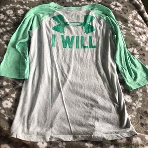 EUC Under Armour Baseball Tee